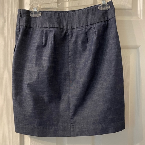 Blue Skirt w/ Pockets - Picture 2 of 4